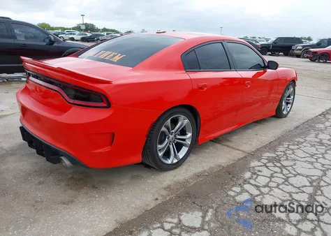 2021 Dodge Charger R/T Rwd из США, поврежденный, VIN 2C3CDXCT7MH602142